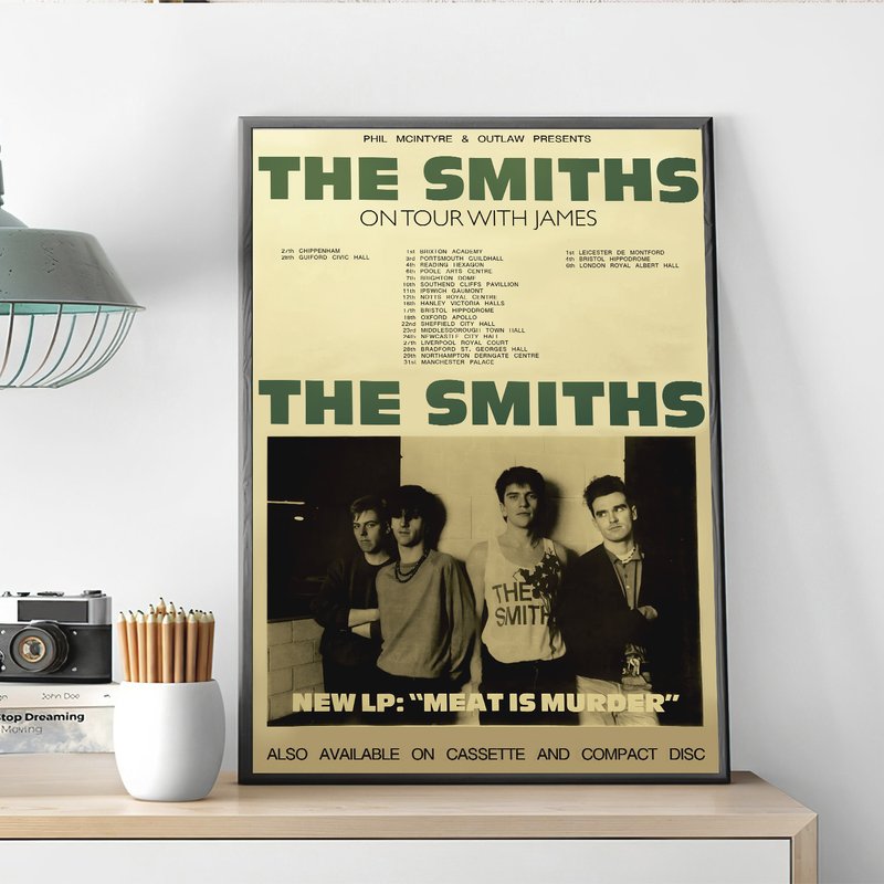 The Smiths Tour Poster Poster — Affiches et impressions