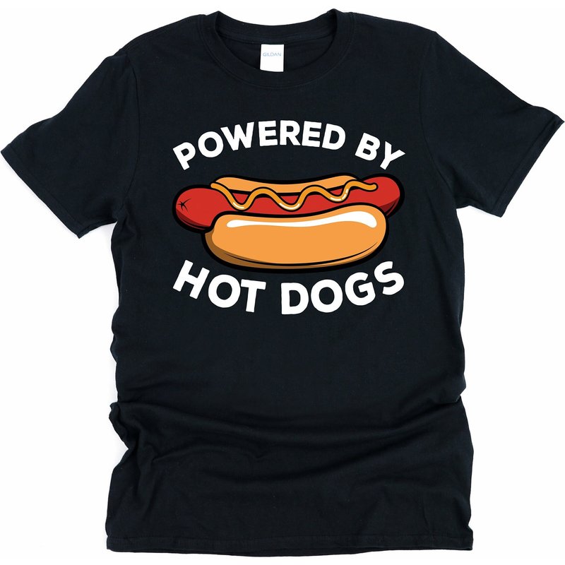 Hot Dogs Power Funny T-shirt — T-shirts pour hommes