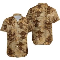 Pirate Skull Hawaiian Shirt