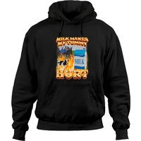 Milk Makes My Tummy Hurt Hoodies