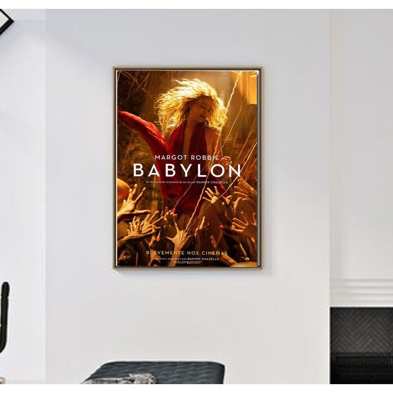 Babylon Movie Poster Film Art, Home Decor — Affiches et impressions