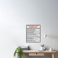 The Richest Man In Babylon - Seven Cures For A Lean Purse Poster — Posters & Prints