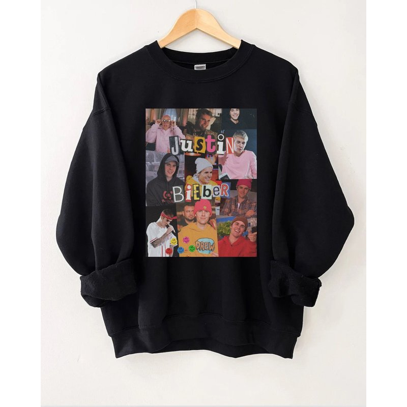 Justin Bieber Sweatshirt, Justin Bieber Concert Sweatshirt — Sweats à capuche pour hommes
