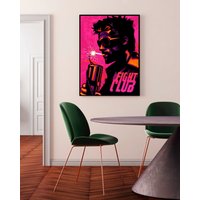 Fight Club Movie Hand Drawn Poster — Posters & Prints