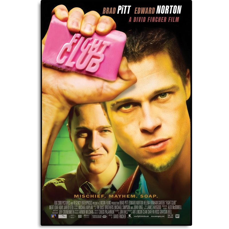 Fight Club Movie Poster — Affiches et impressions