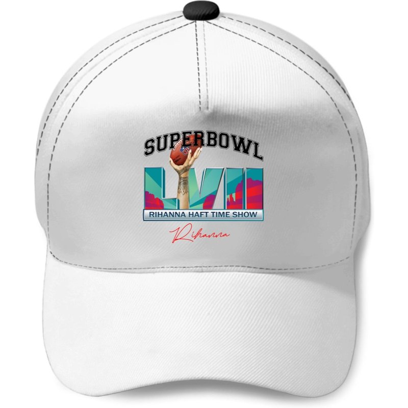 Super Baseball Caps Bowl Halftime Rihanna, Rihanna Sb Football Baseball Caps — Casquette de baseball