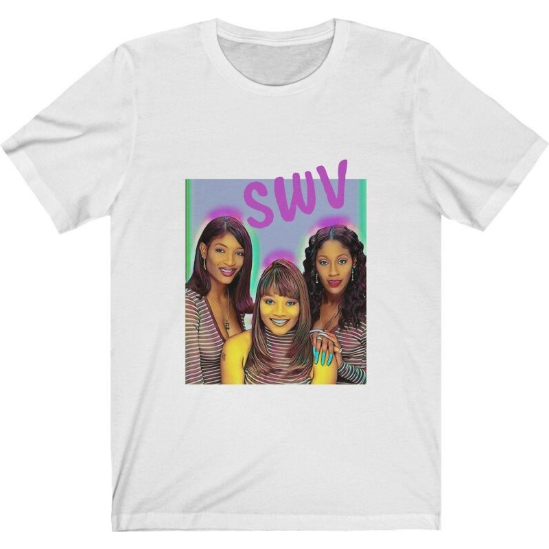 Swv Jersey Tee, 90's Vibes, Unisex, Multiple Colors Available — T-shirts pour hommes