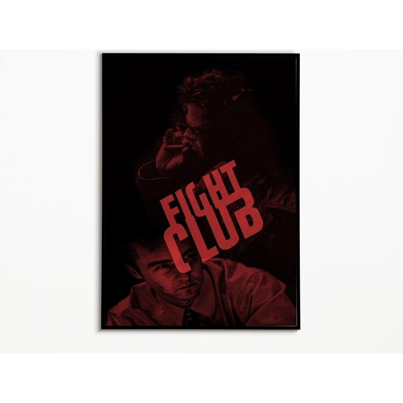 Fight Club Movie Poster — Affiches et impressions