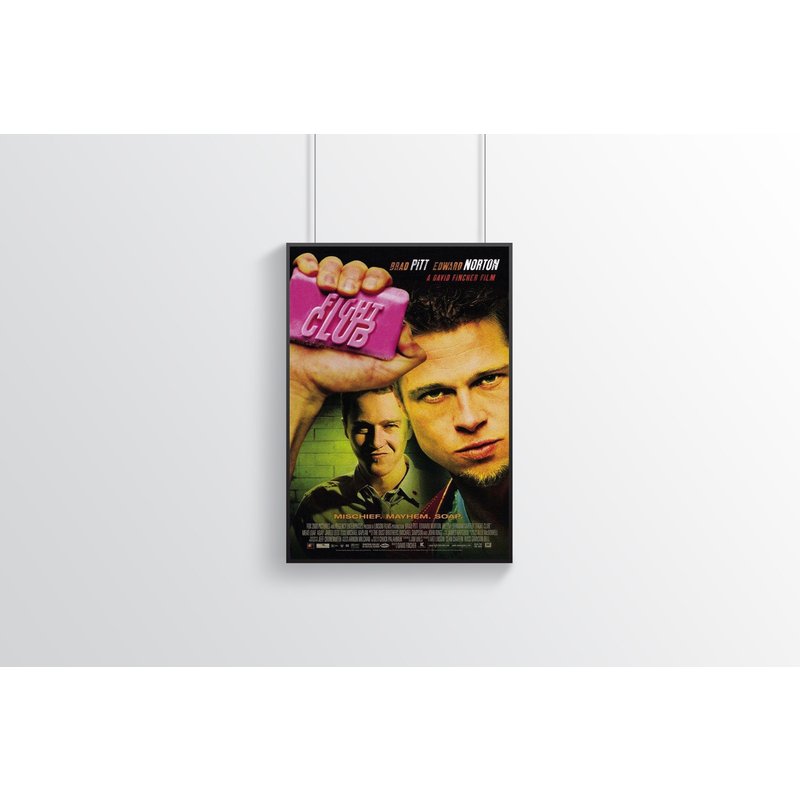 Fight Club Poster, Vintage Poster — Affiches et impressions