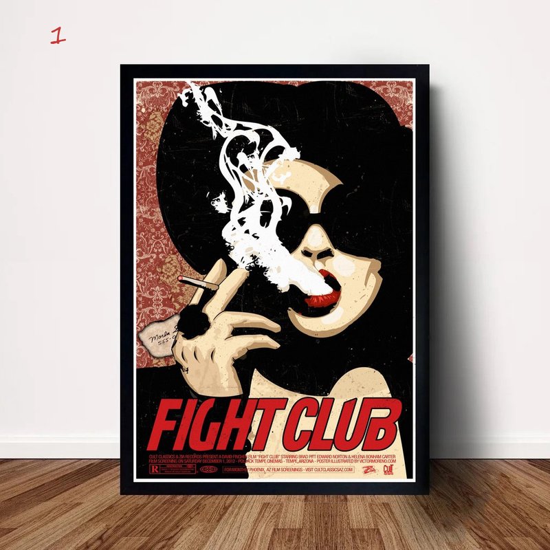 Fight Club Movie Poster — Affiches et impressions