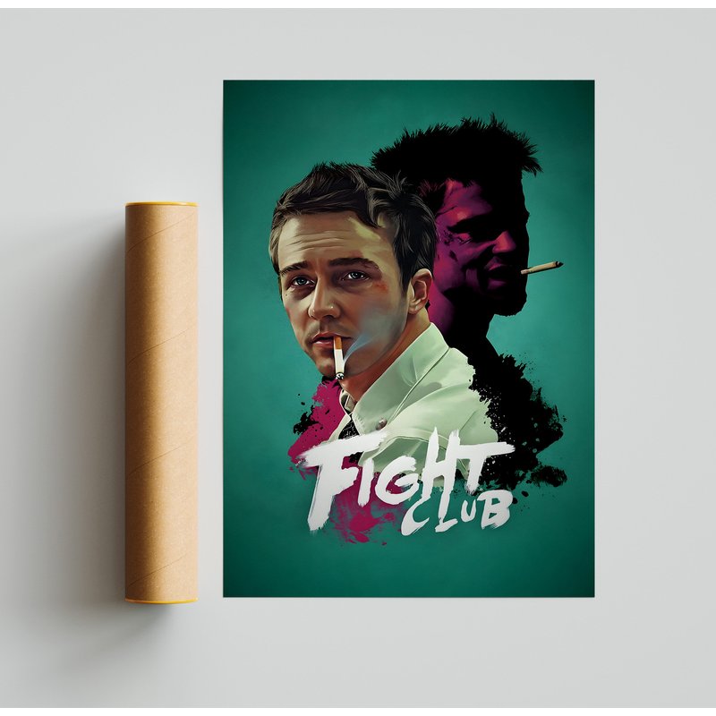 Fight Club Movie Poster, Fight Club Poster — Posters & Prints