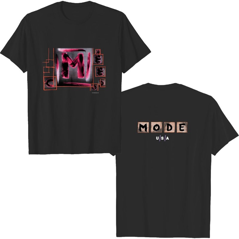 90s Depeche Mode 1994 Exotic Tour Usa New Wave Concert T-shirt — T-shirts pour hommes
