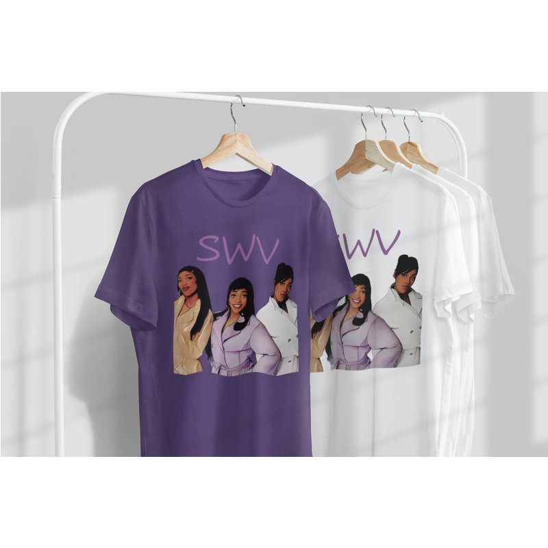 Swv Graphic T-shirt, Unisex, Multiple Colors Available — T-shirts pour hommes