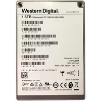 Western Digital WUSTR6416ASS204 | Ultrastar DC SS530 Series 1.6TB Triple-Level-Cell SAS 12Gb/s 2.5-Inch Solid State Drive