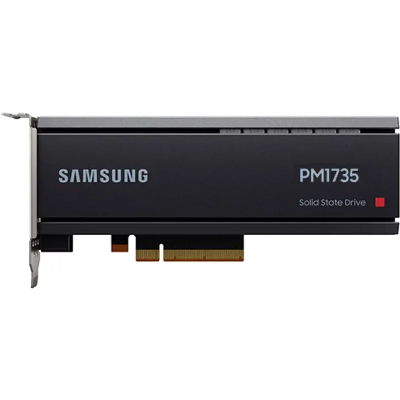 Samsung MZPLJ1T6HBJR | PM1735 Series 1.6TB Triple-Level Cell PCI-Express 4.0 x8 NVMe Mixed-Use HHHL Solid State Drive — Data Storage Drives