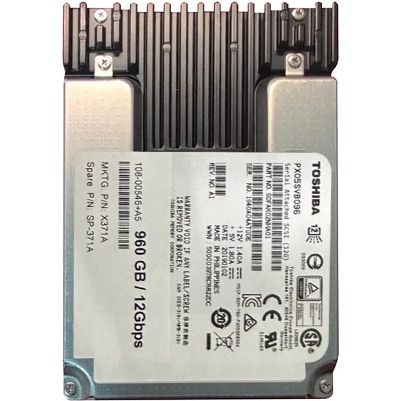 NetApp X371A | 960GB SAS 12Gb/s 2.5-Inch Solid State Drive — Disques de stockage