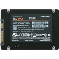 Samsung MZ-76E250B/AM | 860 EVO Series 250GB 2.5-inch 6GB/s Sata 512MB Cache V-Nand 3bit MLC Solid State Drive — Data Storage Drives