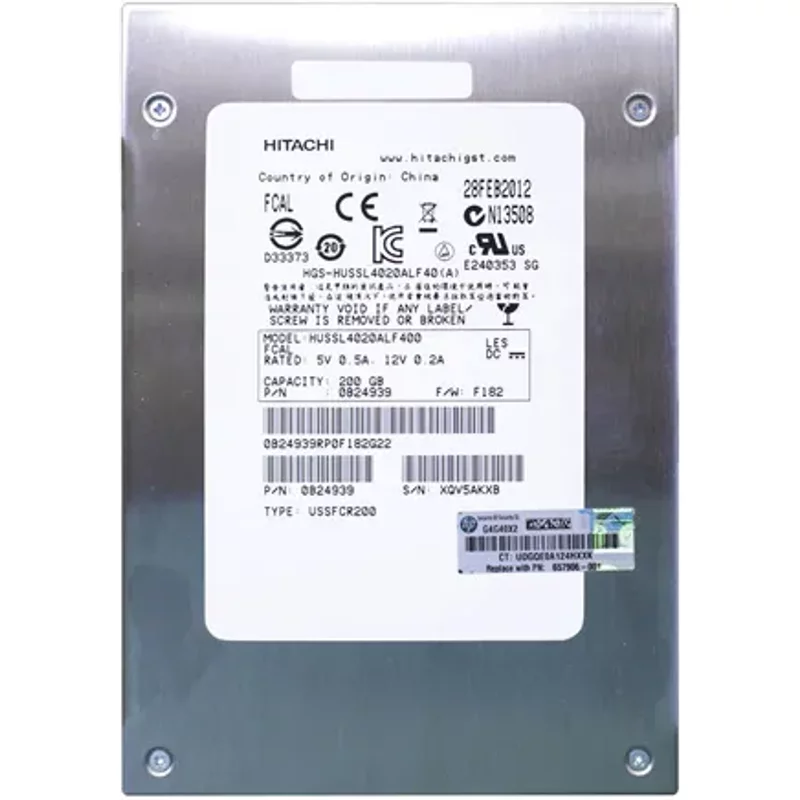 HGST HUSSL4020ALF400 | Ultrastar SSD400S Series 200GB Single-Level Cell Fibre Channel 4Gb/s 3.5-inch Solid State Drive — Disques de stockage