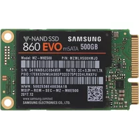 Samsung MZ-M6E500 | 860 EVO Series 500GB mSATA 6GB/s SATA 512MB Cache V-NAND 3bit MLC Solid State Drive — Disques de stockage