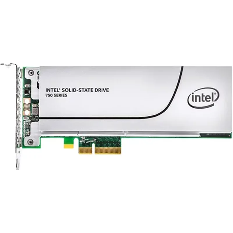Intel SSDPEDMW400G4 | 750 400GB Multi-Level Cell PCI Express 3.0 x4 NVMe Hhhl Add in Card Solid State Drive
