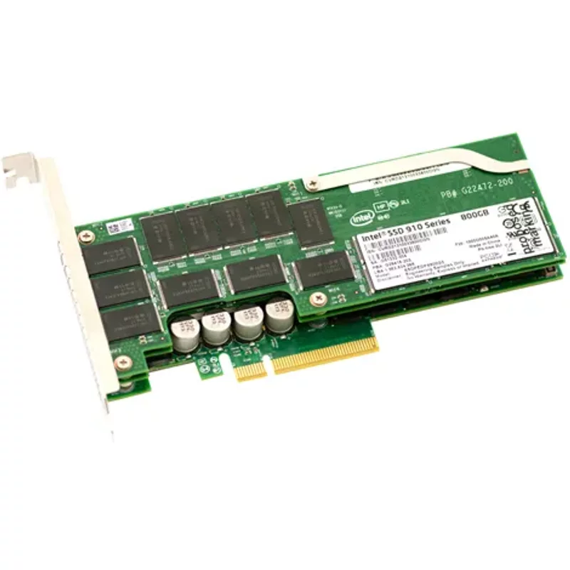 Intel SSDPEDPX800G301 | 910 800GB Multi-Level Cell PCI Express 2.0 x8 HHHL Add in Card Solid State Drive — Disques de stockage