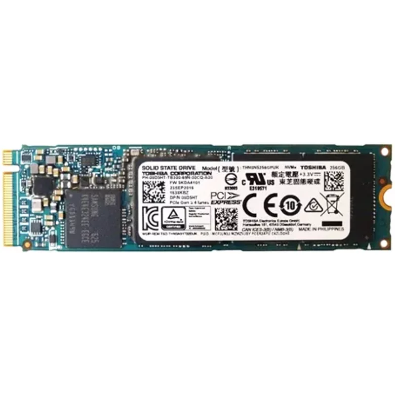 Toshiba THNSN5256GPUK | XG4 Series 256GB Triple-Level Cell PCI Express NVMe 3.0 x4 M.2 2280 Solid State Drive — Data Storage Drives