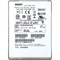 HGST 0B33600 | Ultrastar SSD1600MM Series 800GB Multi-Level Cell SAS 12Gb/s Mainstream Endurance 2.5-inch Solid State Drive — Data Storage Drives