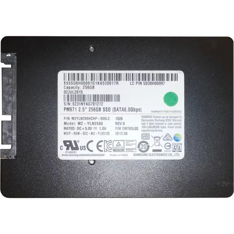 Lenovo 5SD0H00097 | 256GB TLC SATA 6GB/s 2.5-Inch Internal Solid State Drive — Data Storage Drives