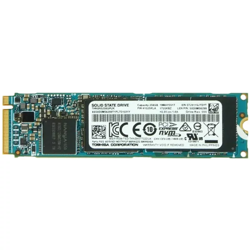 Lenovo 5SD0M56299 | 256GB MLC PCI Express 3.0 x4 M.2 2280 Internal Solid State Drive — Disques de stockage