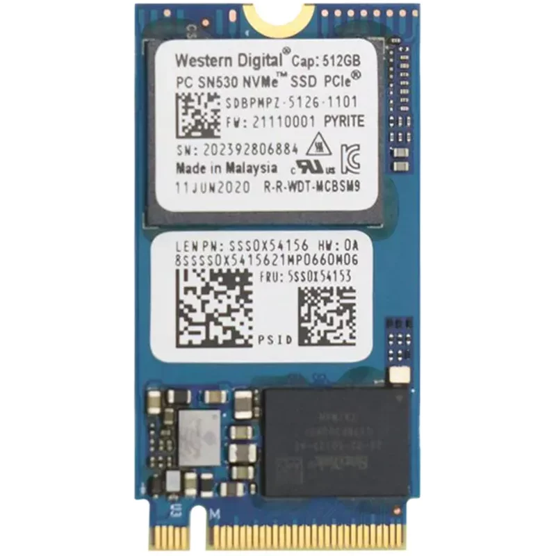 Lenovo 5SS0X54153 | 512GB PCI Express 3.0 x4 M.2 2242 Internal Solid State Drive — Data Storage Drives