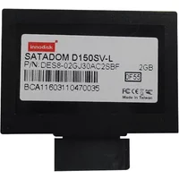 InnoDisk DES8-02GJ30AC2SBF | 2GB SLC Sata 3Gb/s Satadom Solid State Drive — Disques de stockage