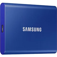 Samsung MU-PC1T0H/WW | T7 Series 1TB 10Gbps USB 3.2 Gen 2 (Type C) Indigo Blue Portable Solid State Drive