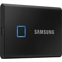 Samsung MU-PC1T0K/WW | T7 Touch Series 1TB 10Gbps USB 3.2 Gen 2 (Type C) Black Portable Solid State Drive