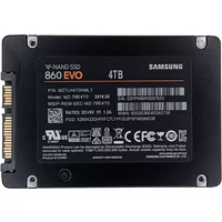 Samsung MZ-76E4T0B/KR | 860 EVO Series 4TB 2.5-inch 6GB/s SATA 4GB Cache V-NAND 3bit MLC Solid State Drive — Disques de stockage