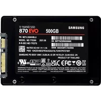 Samsung MZ-77E500BW | 870 EVO Series 500GB 2.5-inch 6GB/s Sata 512MB Cache V-Nand 3bit MLC Solid State Drive