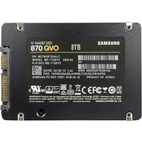 Samsung MZ-77Q8T0E | 870 QVO Series 8TB 2.5-inch 6GB/s SATA 8GB Cache V-NAND 4bit MLC (QLC) Solid State Drive — Disques de stockage