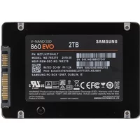 Samsung MZ7LH2T0HALT | 860 EVO Series 2TB 2.5-inch 6GB/s SATA 2GB Cache V-NAND 3bit MLC Solid State Drive — Disques de stockage