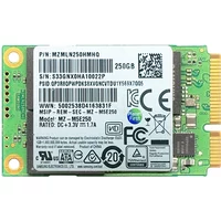 Samsung MZMLN250HMHQ | 850 EVO Series 250GB mSATA 6GB/s Sata 512MB Cache V-Nand Solid State Drive