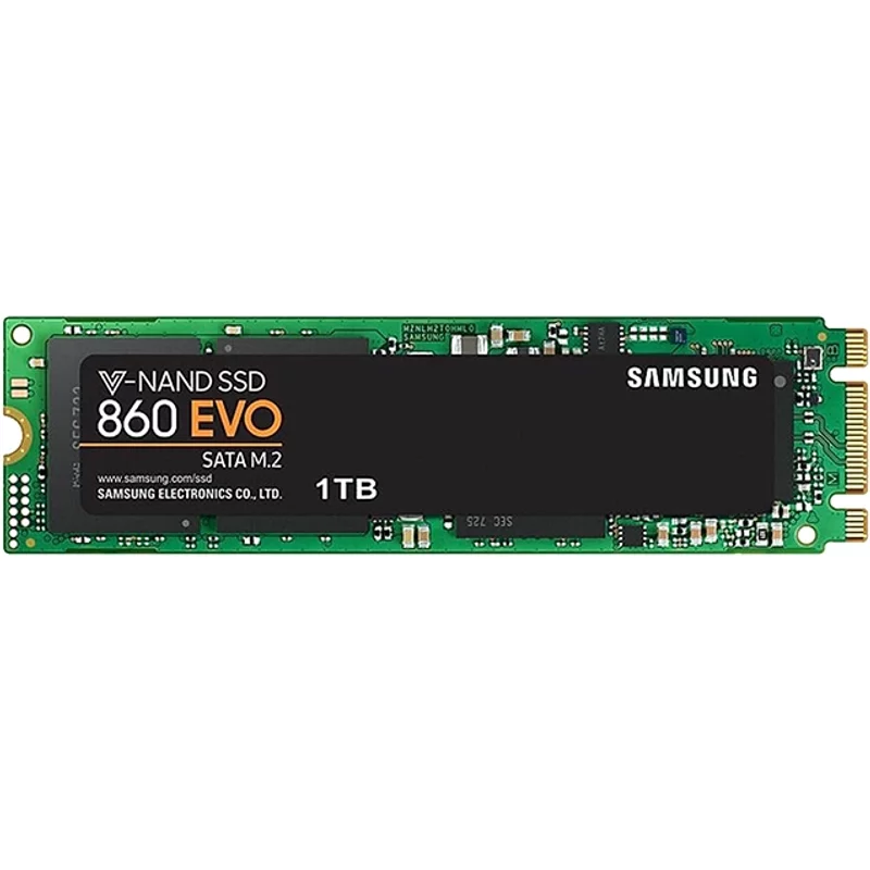 Samsung MZ-N6E1T0E | 860 EVO Series 1TB M.2 2280 6GB/s SATA 1GB Cache V-NAND 3bit MLC Solid State Drive — Disques de stockage