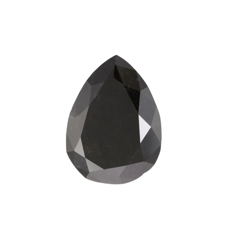 Diamant noir en vrac taille poire 6x4 mm - Kit d'outils de voiture AA / 0,65 par GemoneDiamonds — Pierres précieuses en vrac