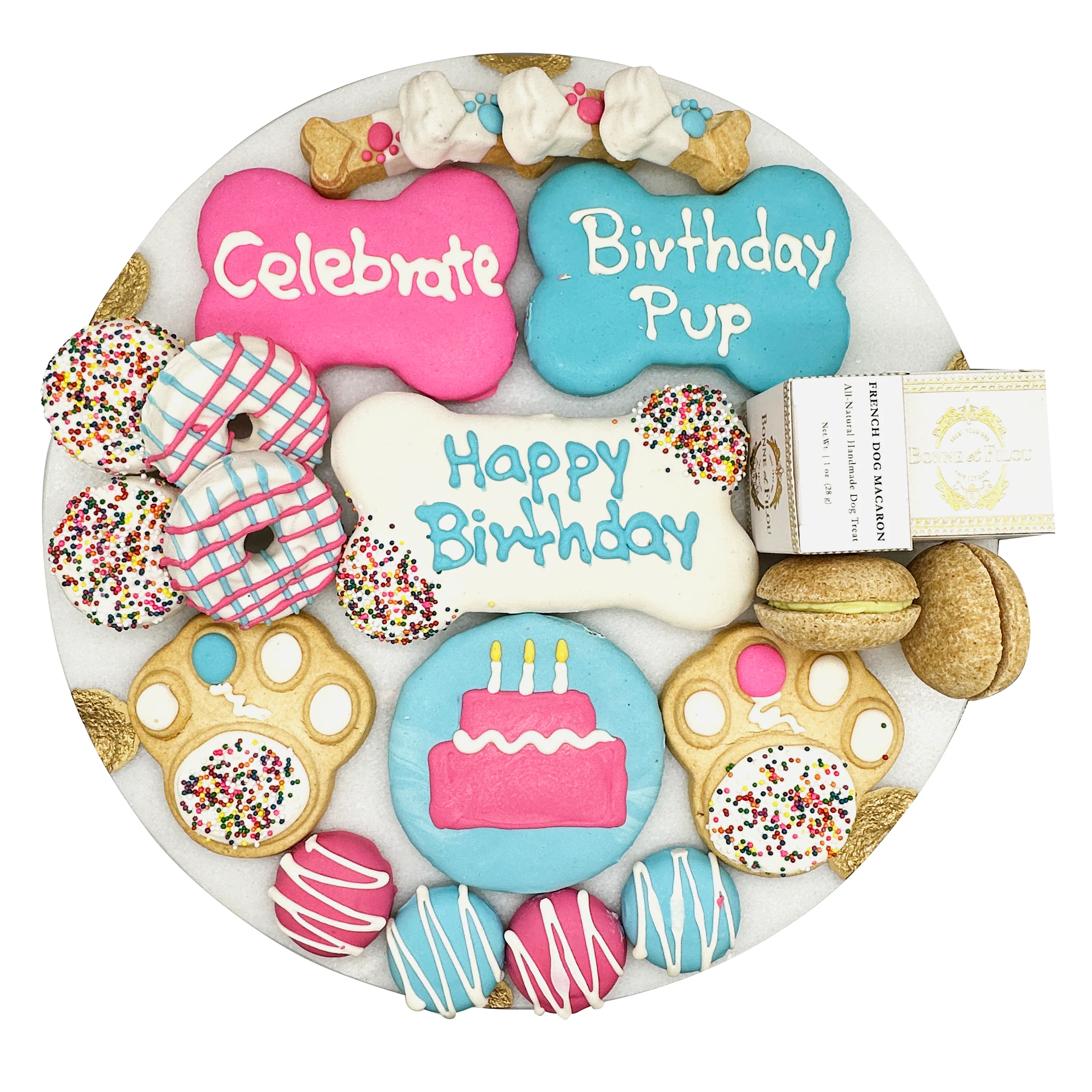 Happy Birthday Dog Treats Gift Box — Dog Toys