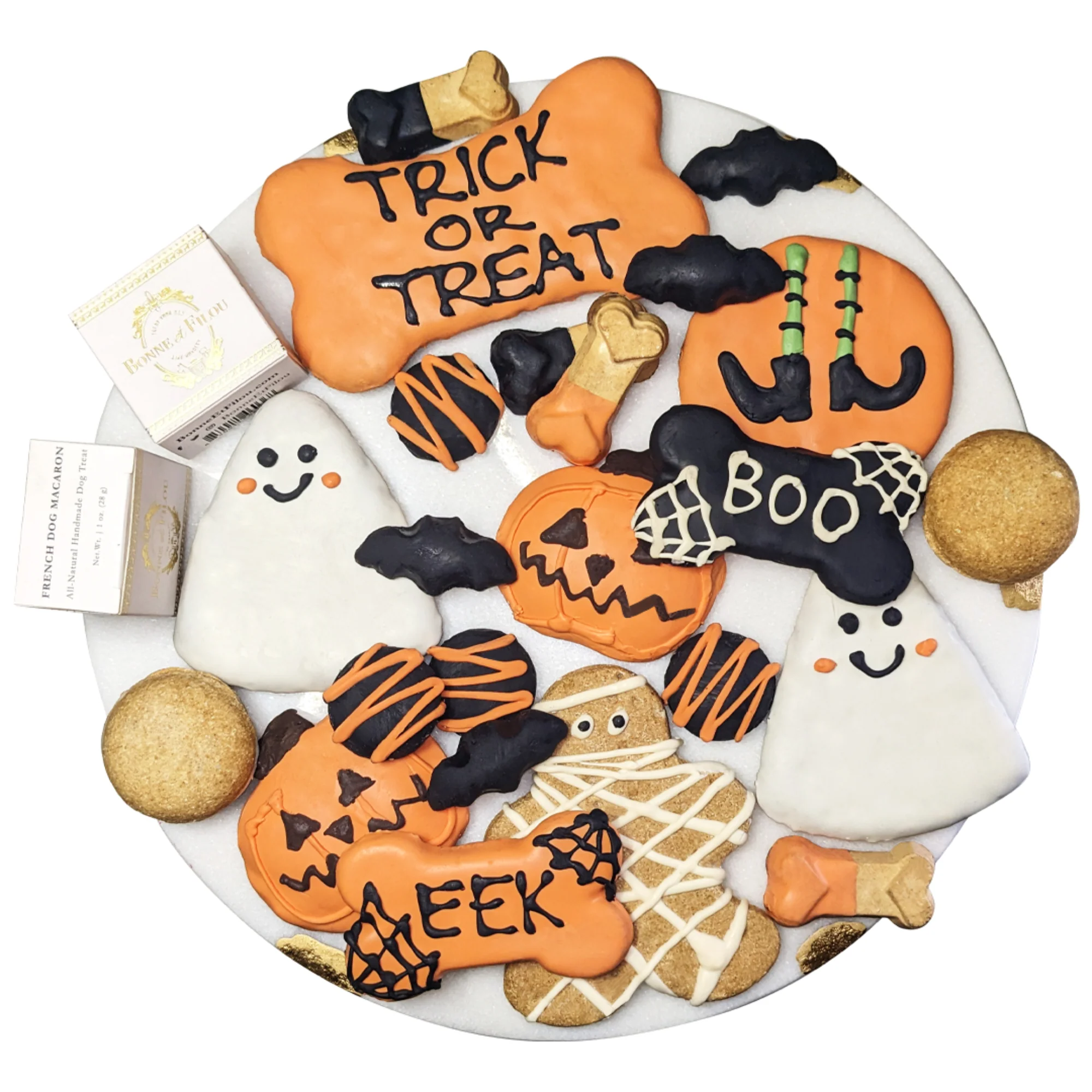 Halloween Themed Dog Treats Gift Box — Dog Toys