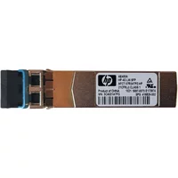 HP 416829-002 | StorageWorks B-Series 4Gb/s 1000Base-LW Single-Mode Fibre 1310nm 10km Fibre Channel Duplex LC Connector SFP Transceiver Module