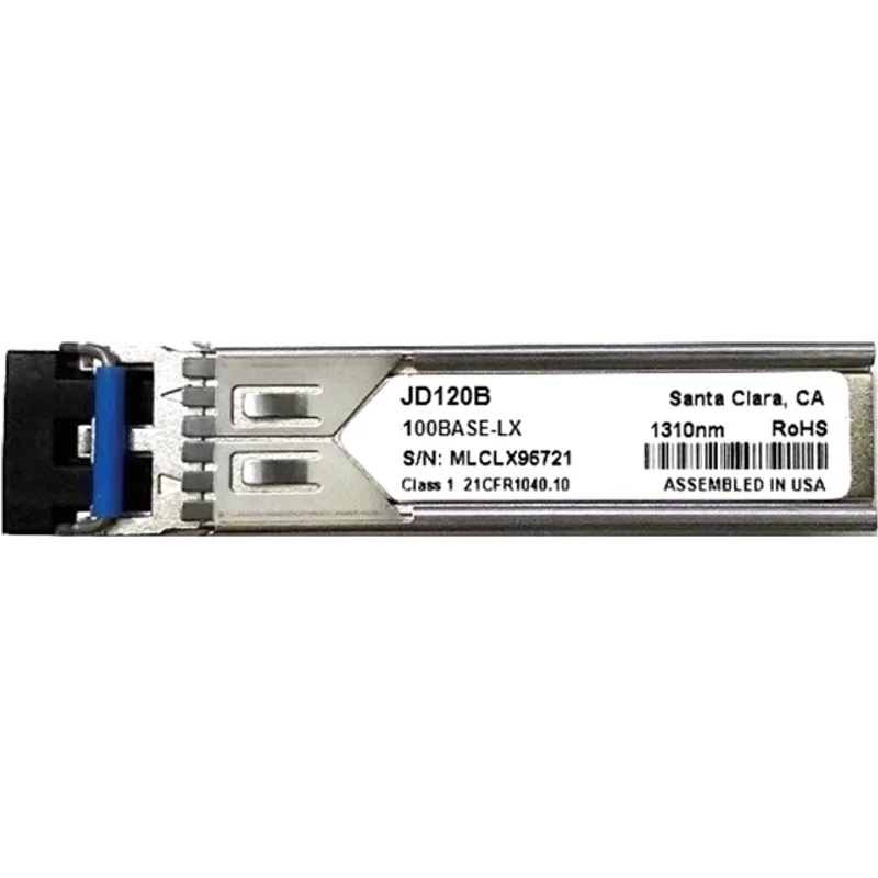 HP JD120B | X110 100Mb/s 100Base-LX Single-Mode Fibre 1310nm 10km Duplex LC Connector SFP Transceiver Module — Équipement réseau
