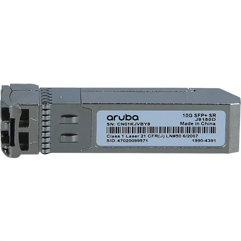 HP 1990-4391 | Aruba X132 10Gb/s 10GBase-SR Multi-Mode Fibre 850nm 300m Duplex LC Connector SFP+ Transceiver Module — Équipement réseau