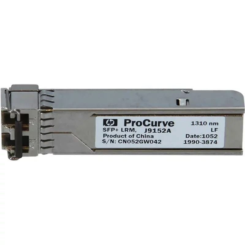 HP J9152-61201 | Aruba 10Gb/s 10GBase-LRM Multi-mode Fibre 1310nm 220m Duplex LC Connector SFP+ Transceiver Module — Équipement réseau