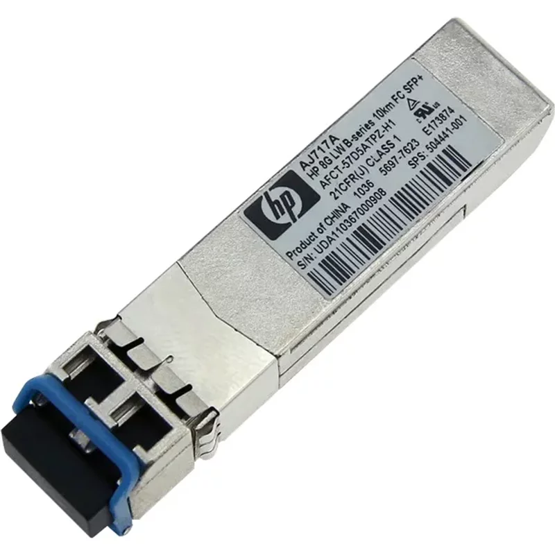 HP Afct-57D5ATPZ | 8Gb/s 8GBase-LW Single-Mode Fibre 10km 1310nm LC Connector SFP+ Transceiver Module — Équipement réseau