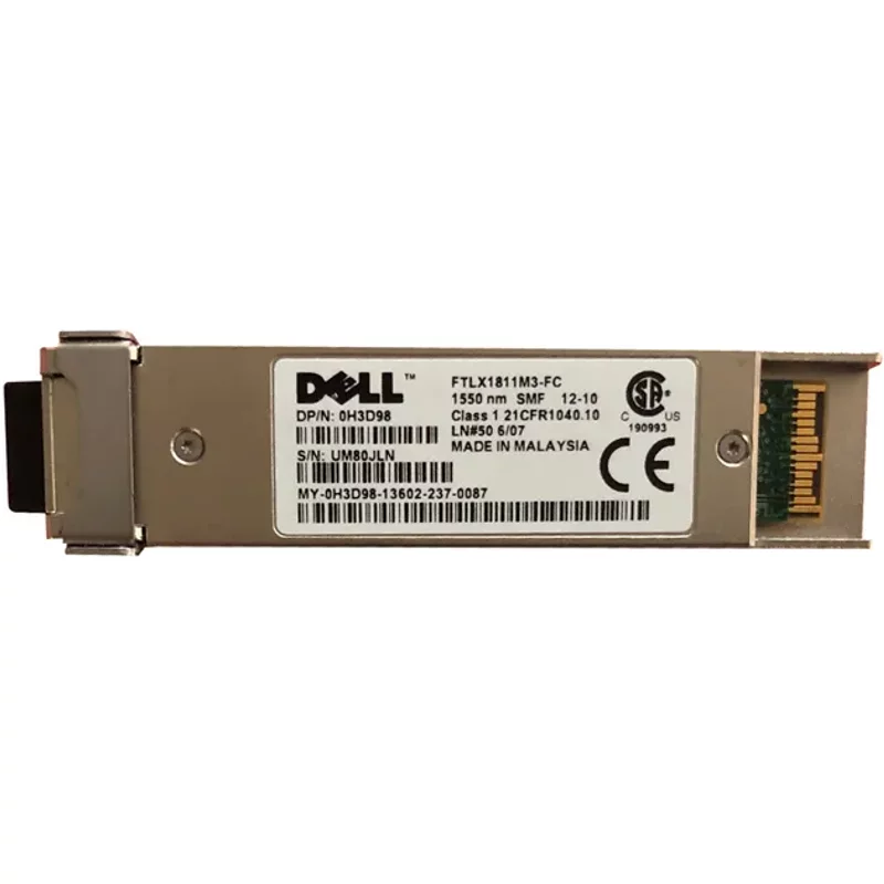 Dell H3D98 | Force10 C-Series C150 10Gb/s XFP Optical Transceiver Module — Networking Equipment