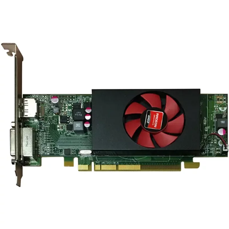 Dell 7W12P | AMD Radeon HD8490 1GB DDR3 2 DisplayPort DVI Full Height PCI ExpressVideo Graphics Card — Composants d'ordinateur