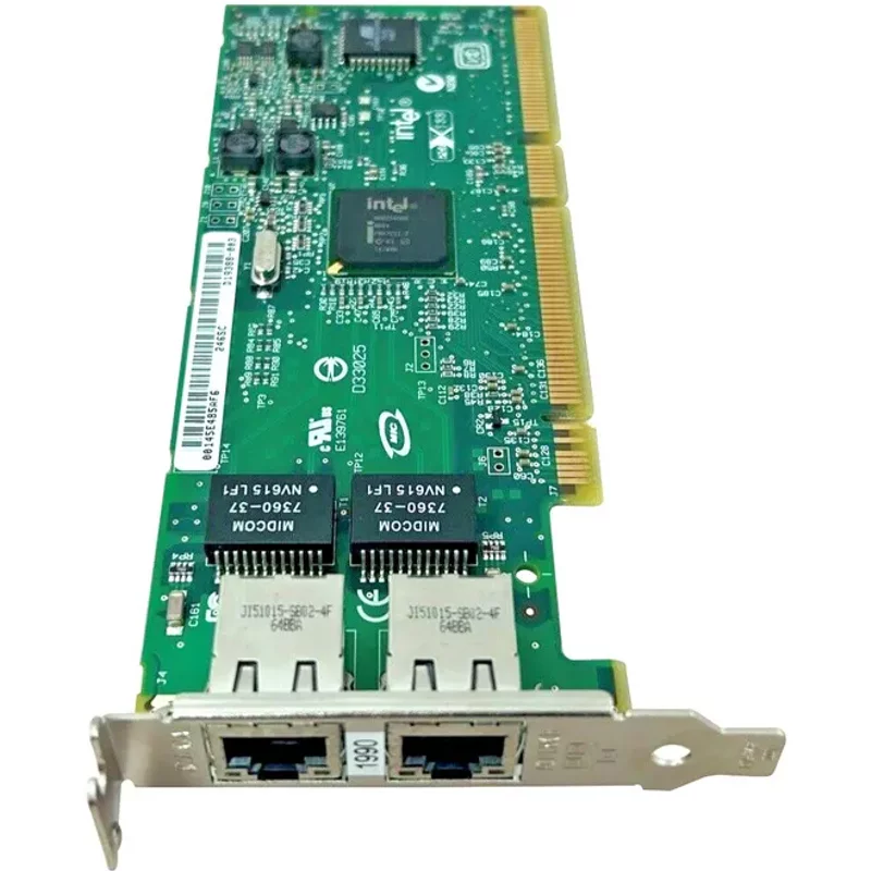 IBM 03N4701 | Dual-Ports RJ-45 1Gb/s 10Base-T/100Base-TX/1000Base-T Gigabit Ethernet PCI-X Server Network Adapter by Intel — Networking Equipment